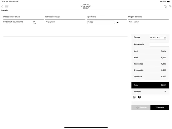 Ảnh chụp màn hình của SYMG iPad 