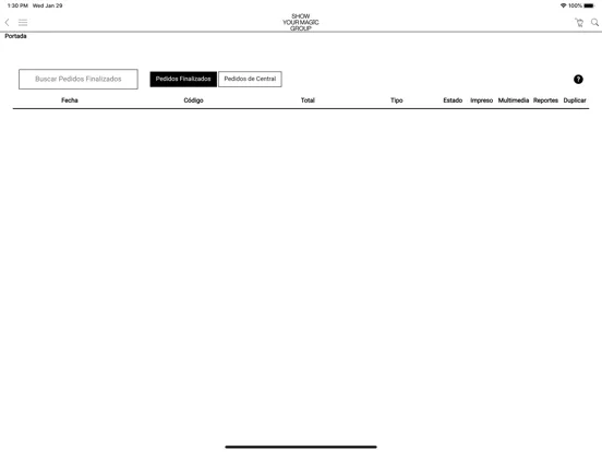 Ảnh chụp màn hình của SYMG iPad 