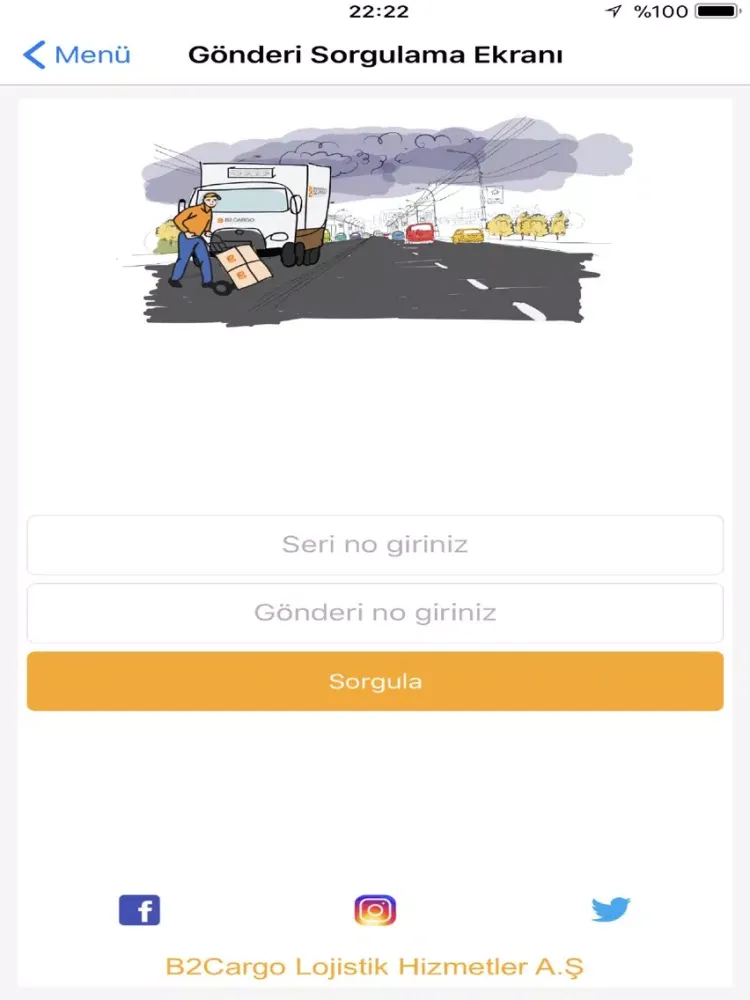 Zrzuty ekranu B2Cargo Kurumsal iPad 
