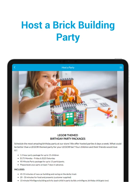 Bricks and Minifigs OKC iPad  স্ক্রিনশট