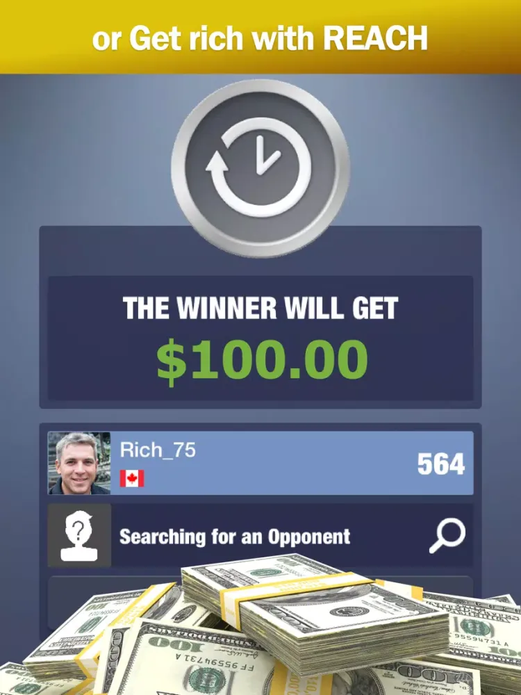صور REACH versus - Win Real Money iPad 
