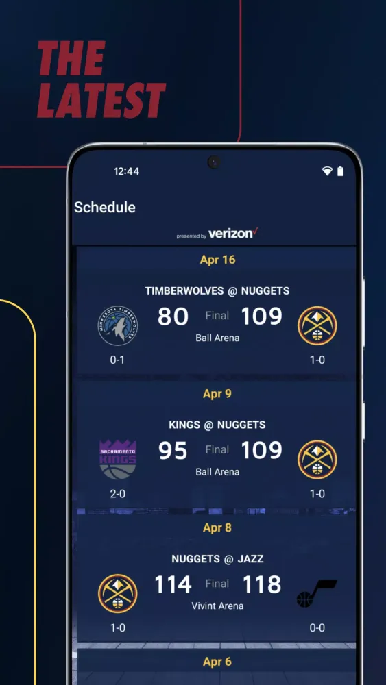 Denver Nuggets Official App Ekran Görüntüleri