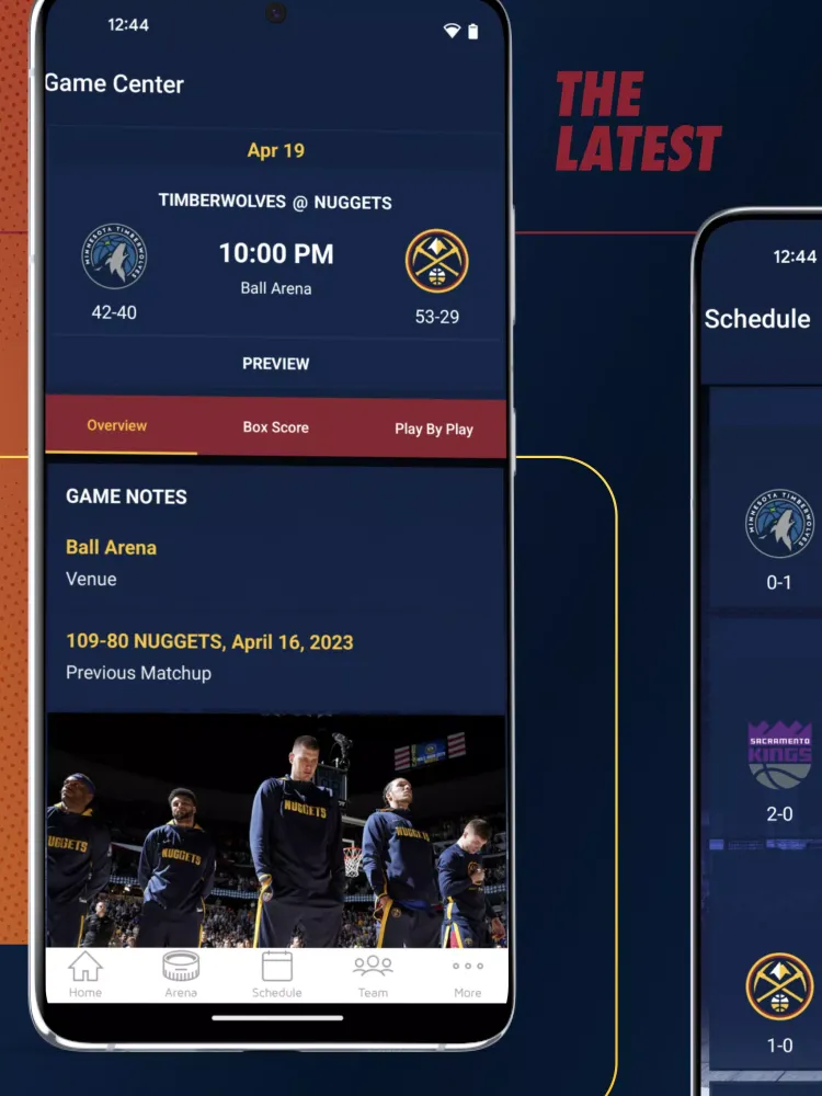 Denver Nuggets Official App Ekran Görüntüleri
