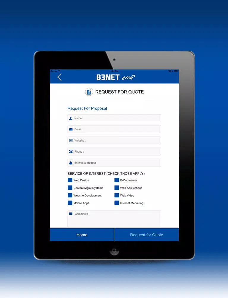 Web and Mobile Development iPad  Ekran Görüntüleri