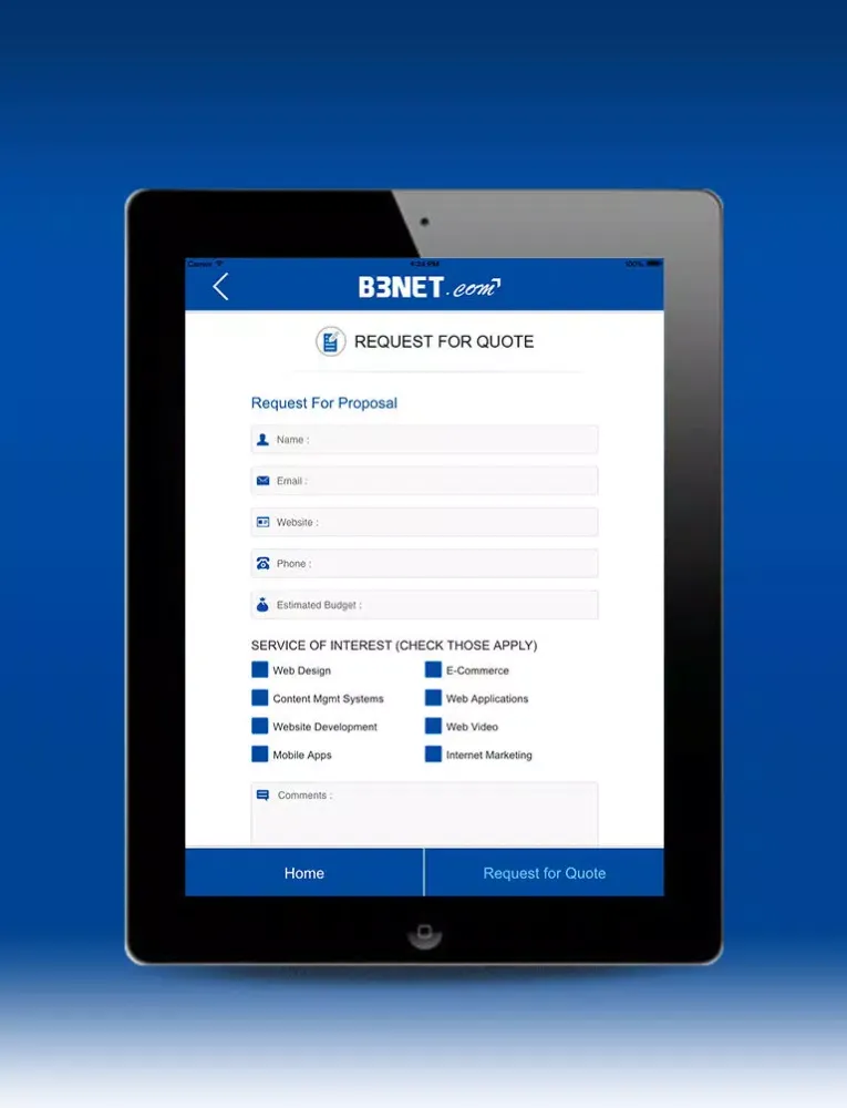 Web and Mobile Development iPad 应用截图