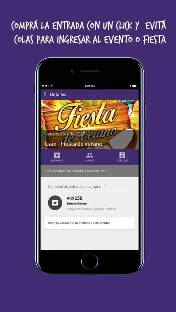 Capturas de pantalla de Bolicheando for Business