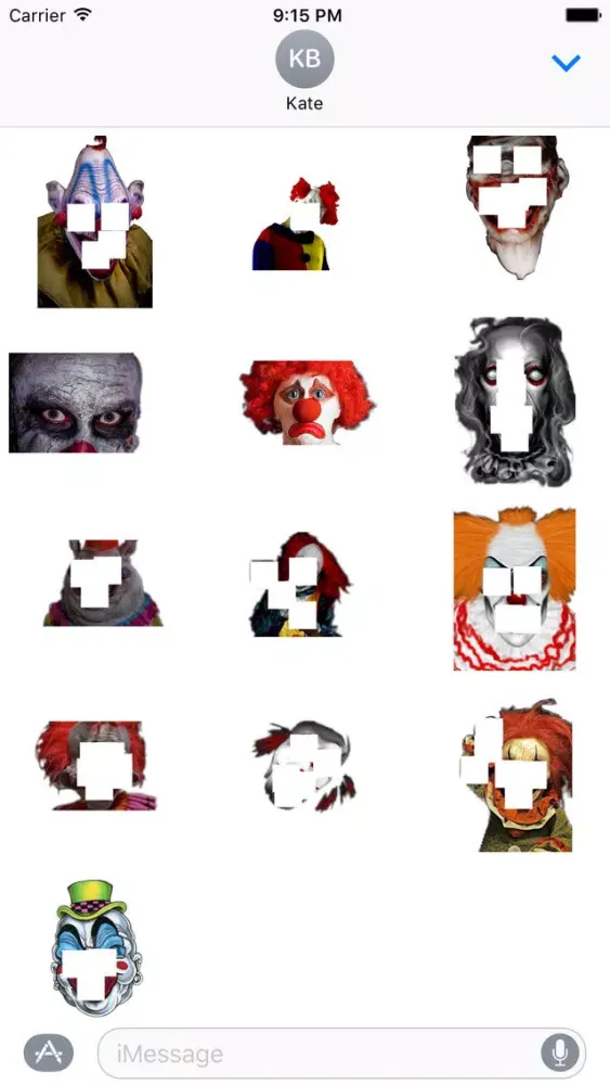 Скриншоты Killer Clown Stickers