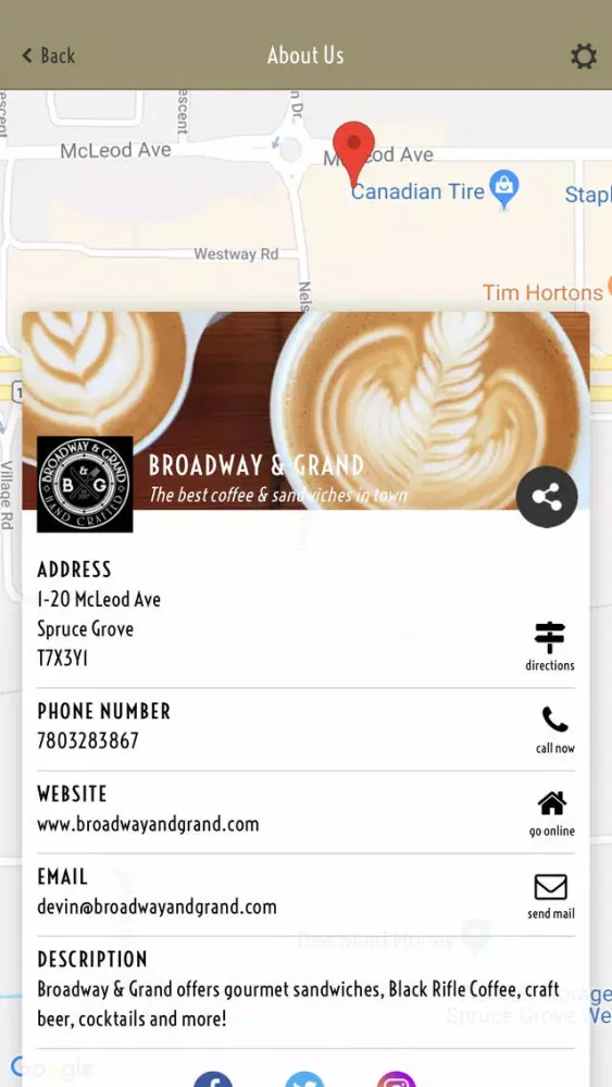 Tangkapan skrin Broadway & Grand