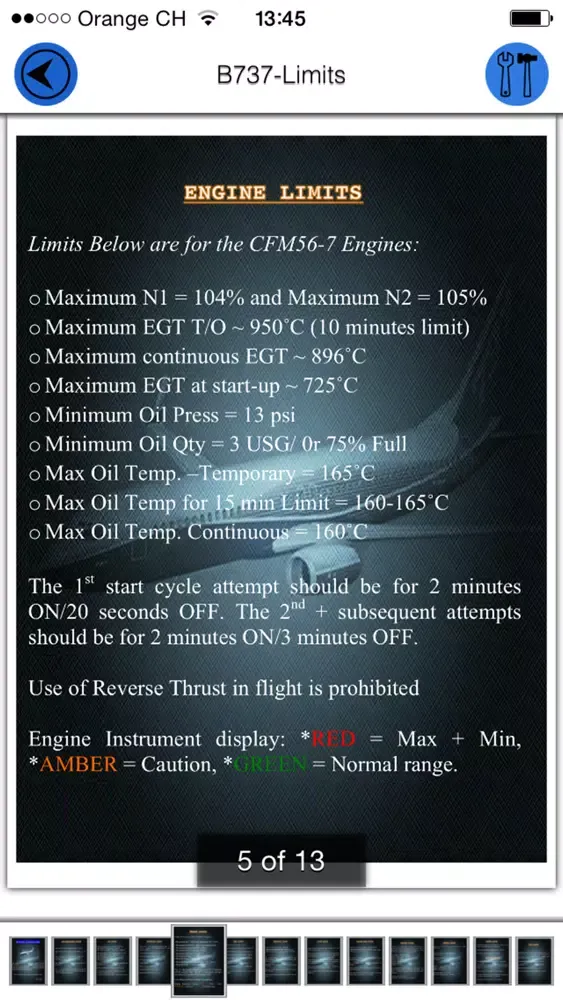 B737-Limits 스크린샷