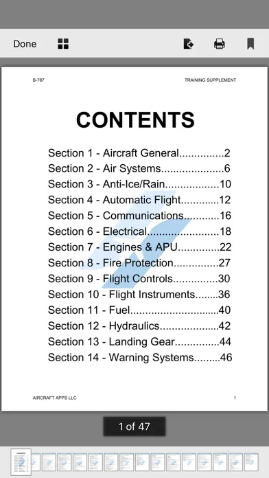 Tangkapan layar B-787 Type Rating Prep