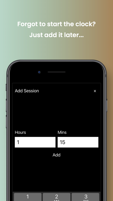 DIC: Freelance work timer應用截圖