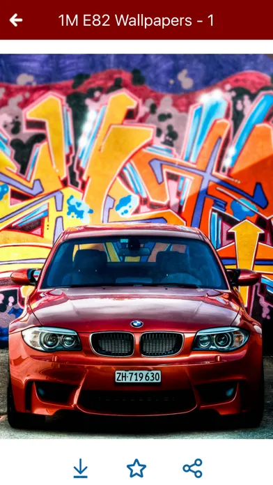 ภาพหน้าจอของ HD Car Wallpapers - BMW 1M E82 Edition