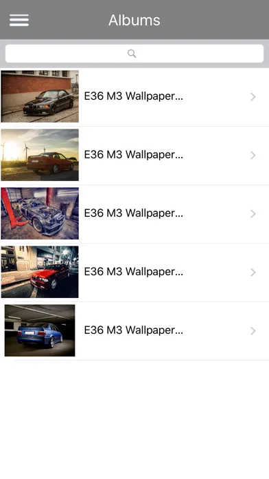 Captures d'écran de HD Car Wallpapers - BMW M3 E36 Edition