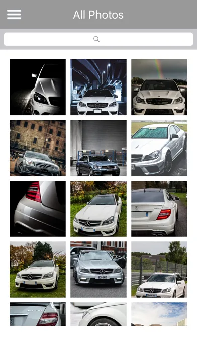 HD Car Wallpapers - Mercedes C63 Edition應用截圖