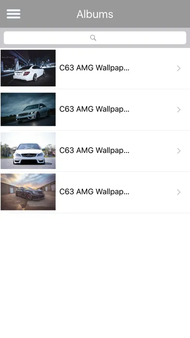 HD Car Wallpapers - Mercedes C63 Edition應用截圖