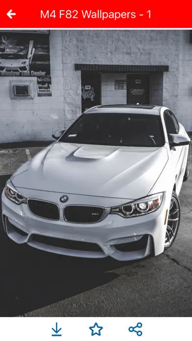 Capturas de tela do HD Car Wallpapers - BMW M4 F82 Edition