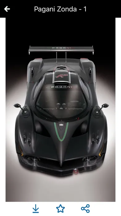 HD Car Wallpapers - Pagani Zonda Edition應用截圖