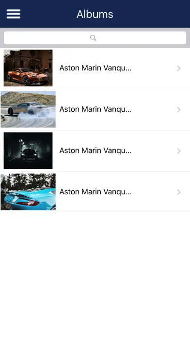 Captures d'écran de HD Car Wallpapers - Aston Martin Vanquish Edition