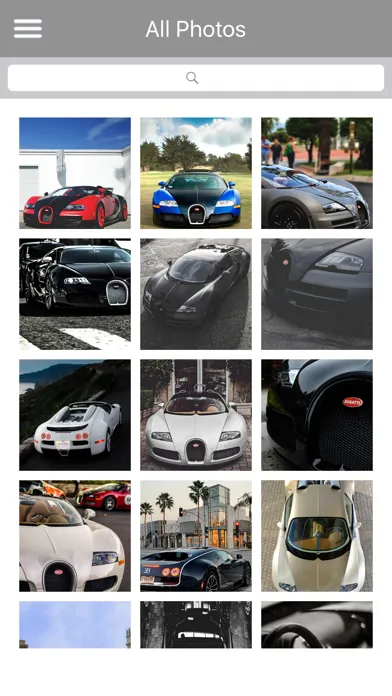 ภาพหน้าจอของ HD Car Wallpapers - Bugatti Veyron Edition