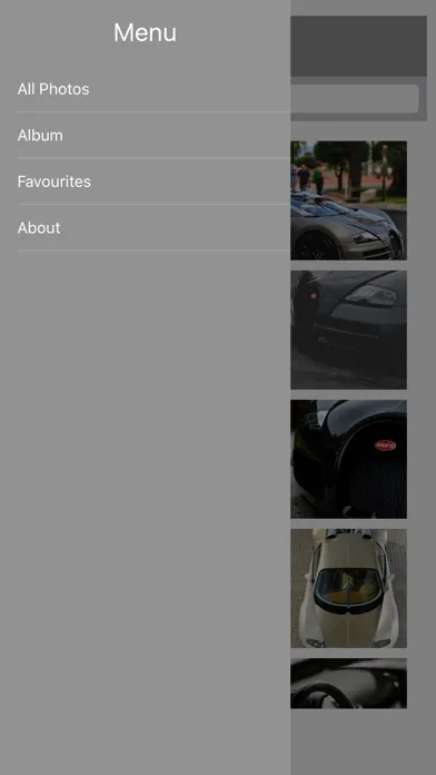 ภาพหน้าจอของ HD Car Wallpapers - Bugatti Veyron Edition