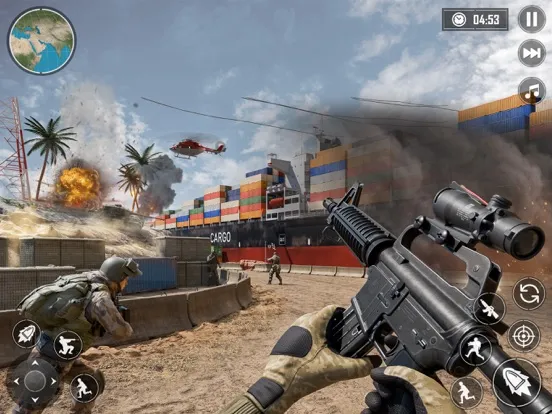 Gun Strike PvP Battle-Shooting iPad 應用截圖