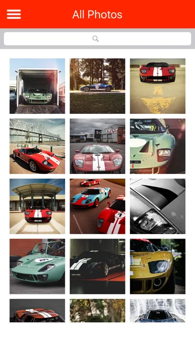 Ảnh chụp màn hình của HD Car Wallpapers - Ford GT40 Edition