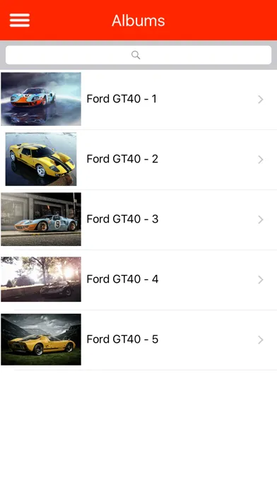 Ảnh chụp màn hình của HD Car Wallpapers - Ford GT40 Edition
