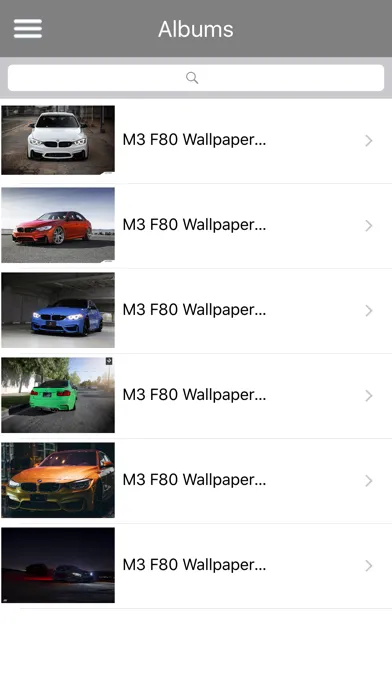 Captures d'écran de HD Car Wallpapers - BMW M3 F80 Edition