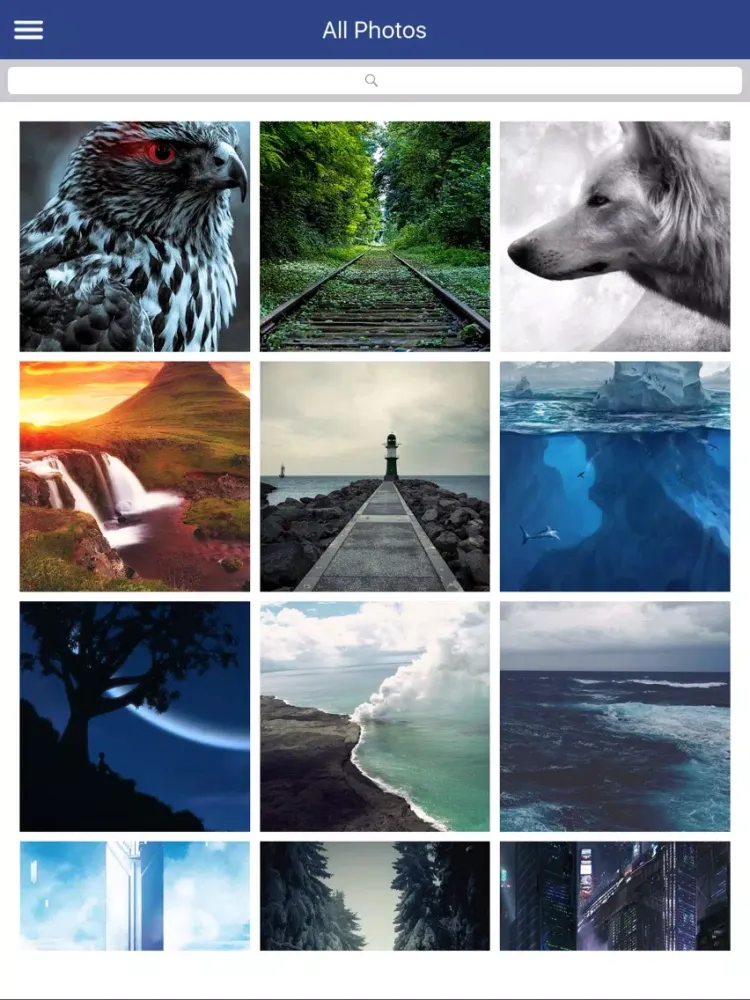 Capturas de tela do Mixed Wallpapers 4 Mobile iPad 