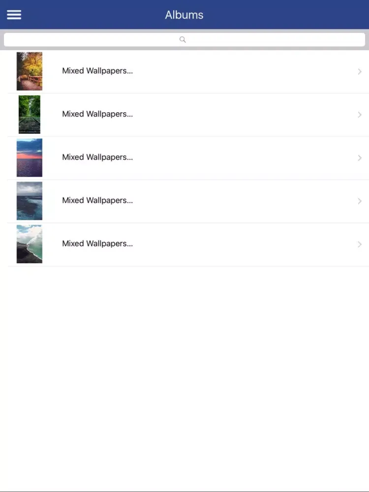 Capturas de tela do Mixed Wallpapers 4 Mobile iPad 