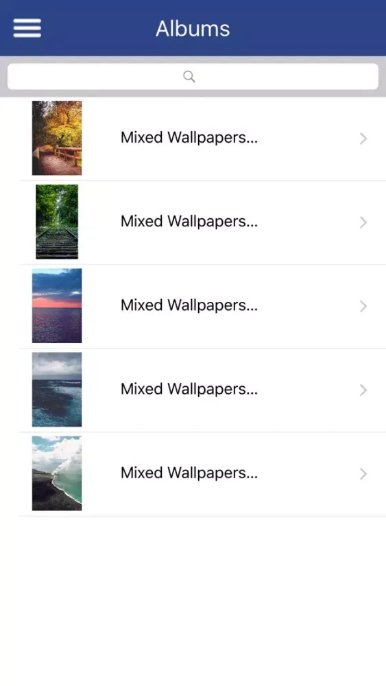 Capturas de tela do Mixed Wallpapers 4 Mobile