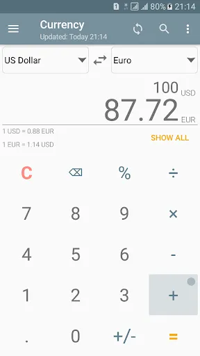 Unit Converter Screenshots