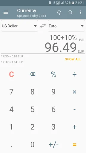 Unit Converter Screenshots