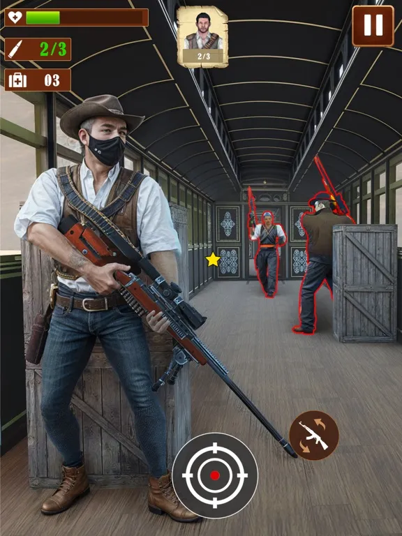 Western Survival Shooting Game iPad  Ekran Görüntüleri