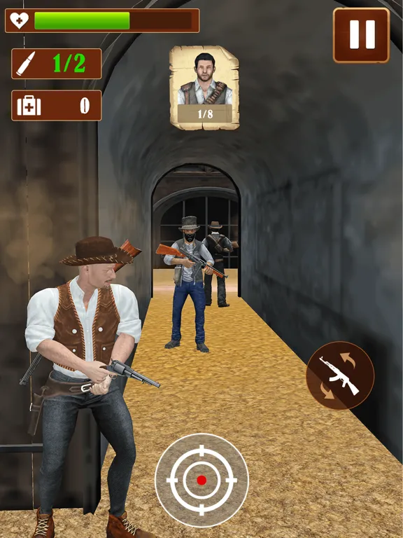 Western Survival Shooting Game iPad  Ekran Görüntüleri