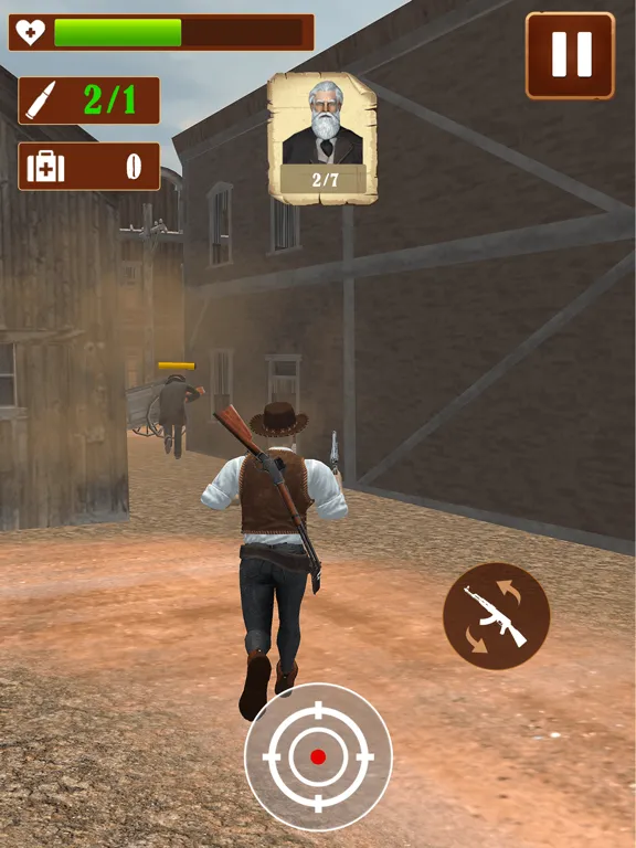 Western Survival Shooting Game iPad  Ekran Görüntüleri