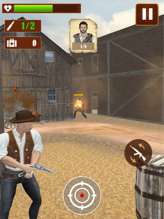 Western Survival Shooting Game iPad  Ekran Görüntüleri
