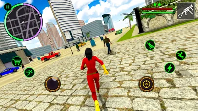 Flying Spider Cat hero Battle Screenshots