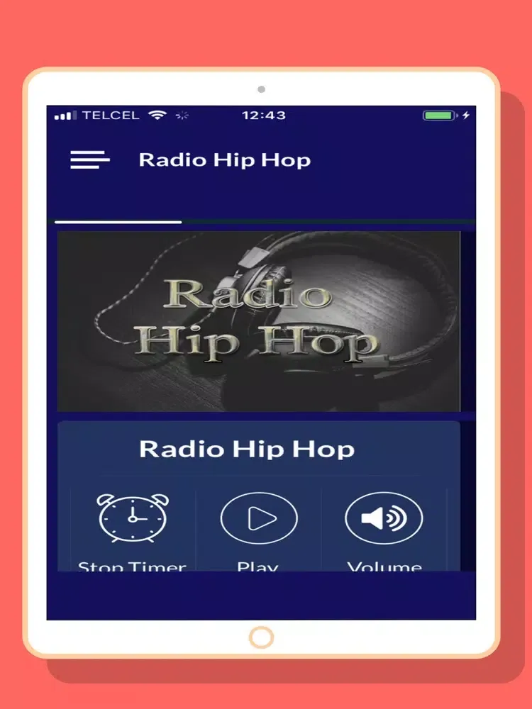 Скриншоты Radio Hip Hop Online iPad 