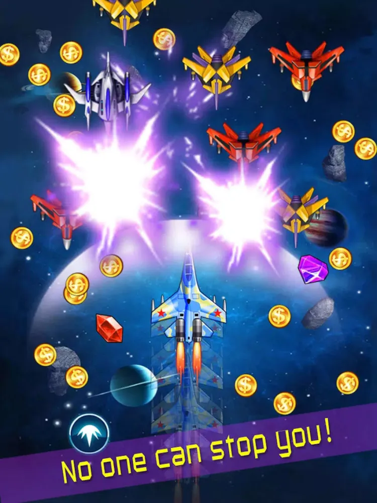 Jet Fighter Shooter: classic fighter jets game iPad  Ekran Görüntüleri