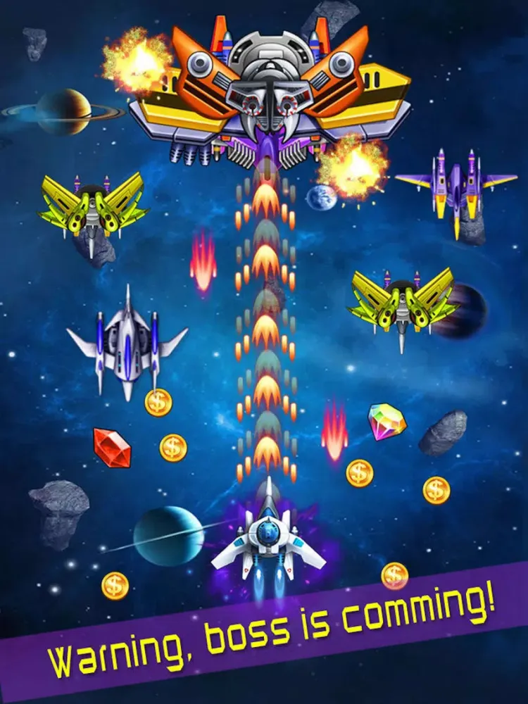 Jet Fighter Shooter: classic fighter jets game iPad  Ekran Görüntüleri