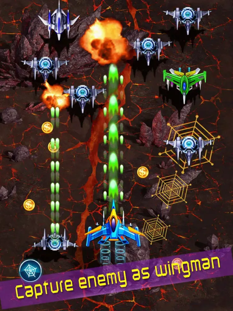 Jet Fighter Shooter: classic fighter jets game iPad  Ekran Görüntüleri