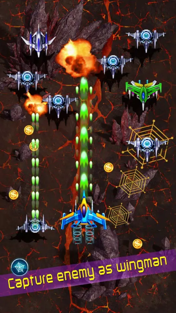 Jet Fighter Shooter: classic fighter jets game Ekran Görüntüleri