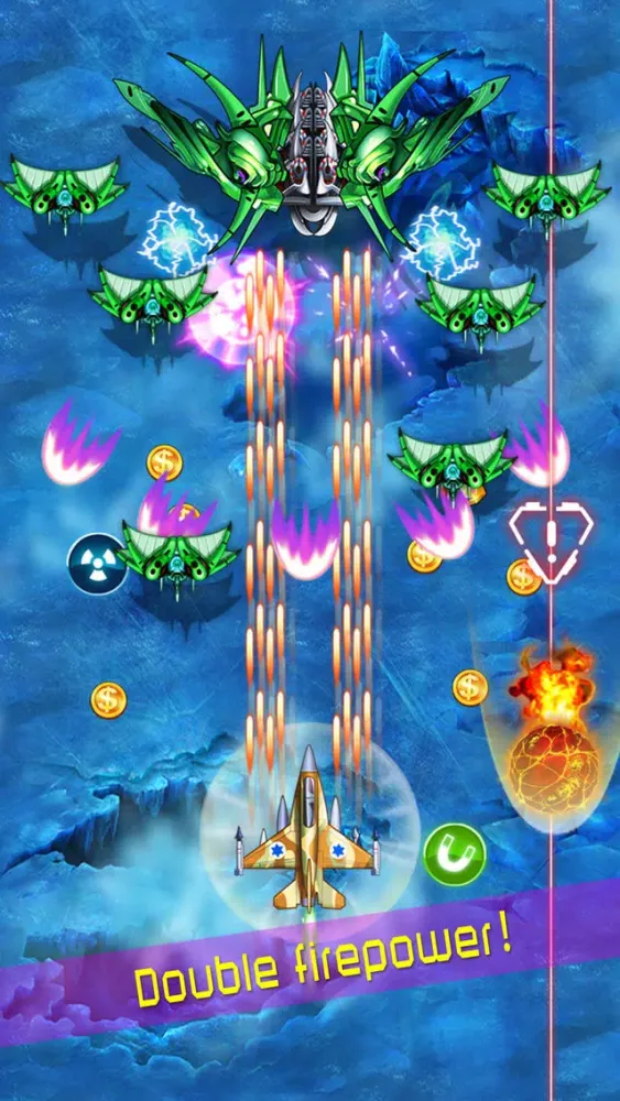 Jet Fighter Shooter: classic fighter jets game Ekran Görüntüleri