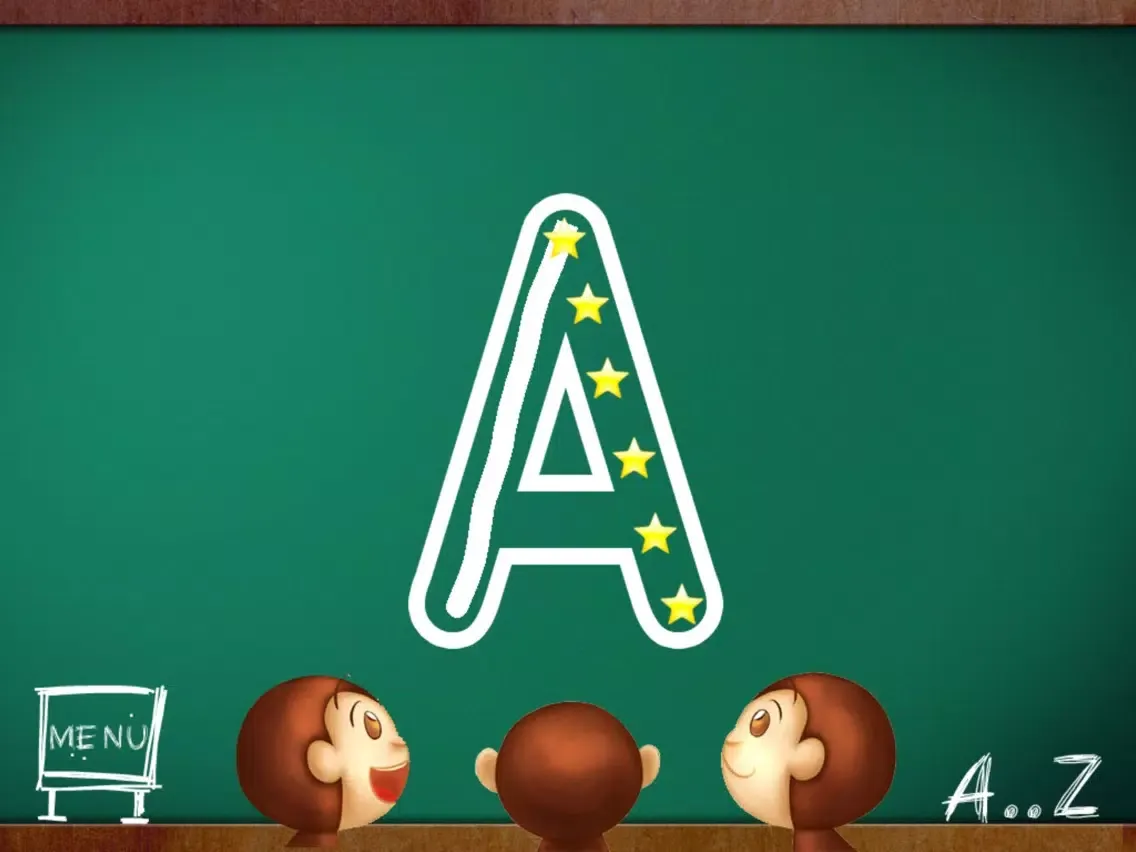 ABC & 123 Monkey Professor Lite - Learn to Write Letters and Numbers for Kids, Hear Letters Pronounced iPad  Screenshots