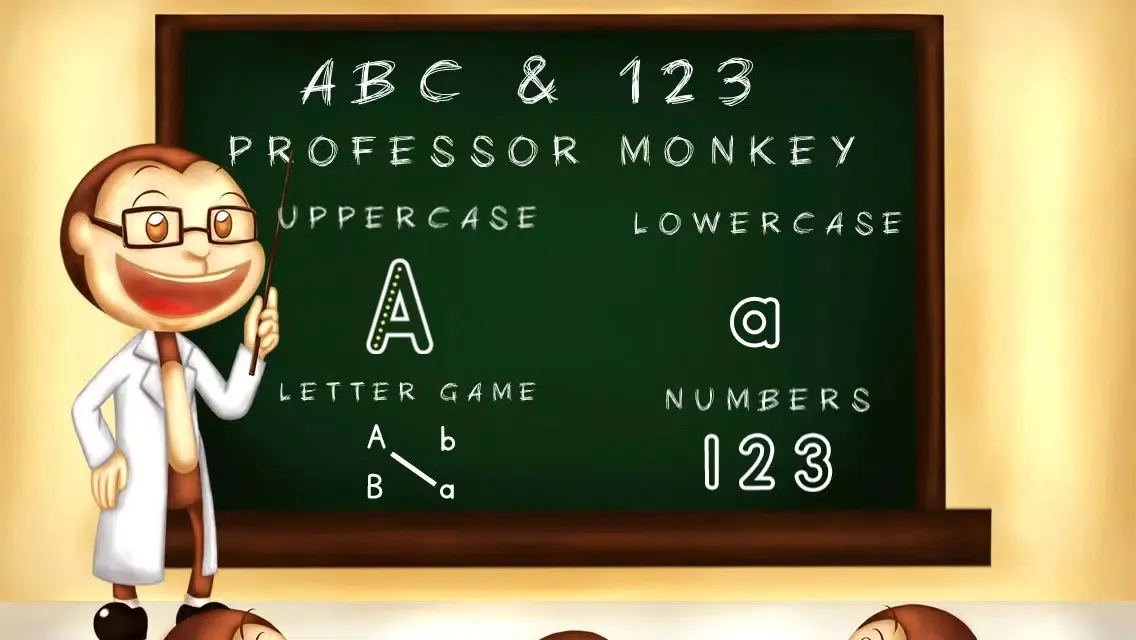 ABC & 123 Monkey Professor Lite - Learn to Write Letters and Numbers for Kids, Hear Letters Pronounced Screenshots