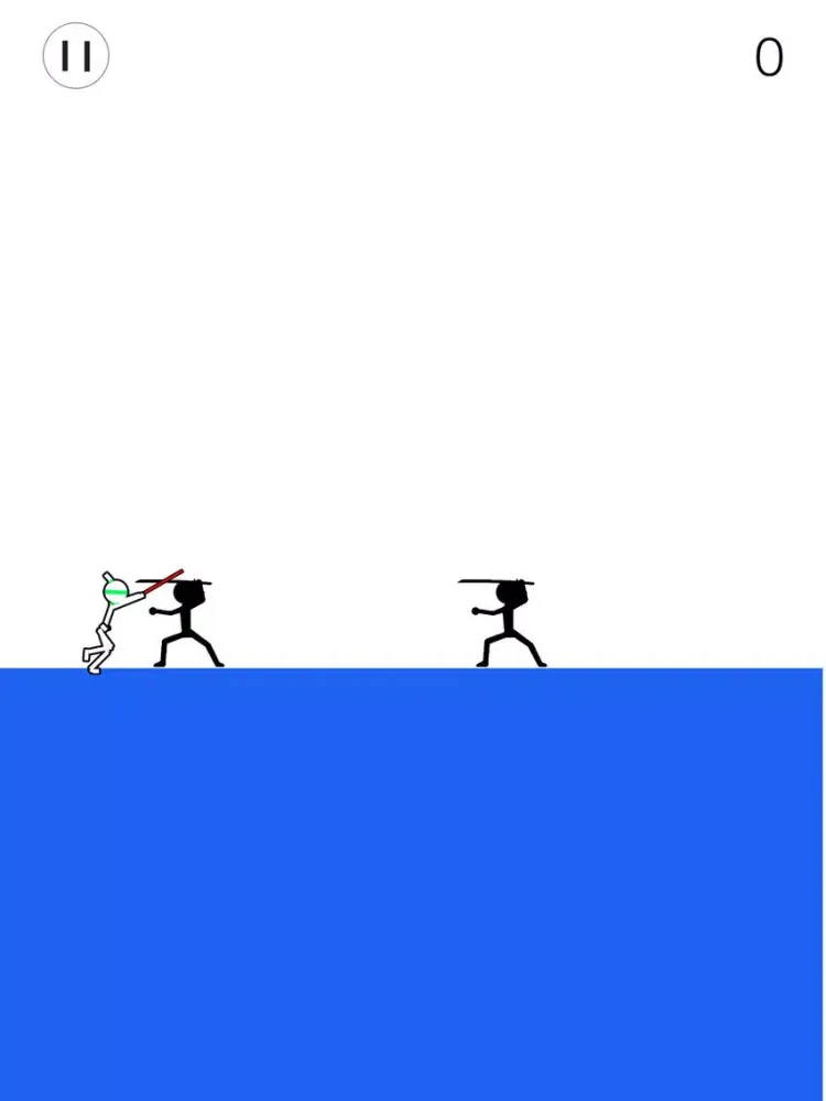 Screenshot di Amazing Stickman Ninja iPad 