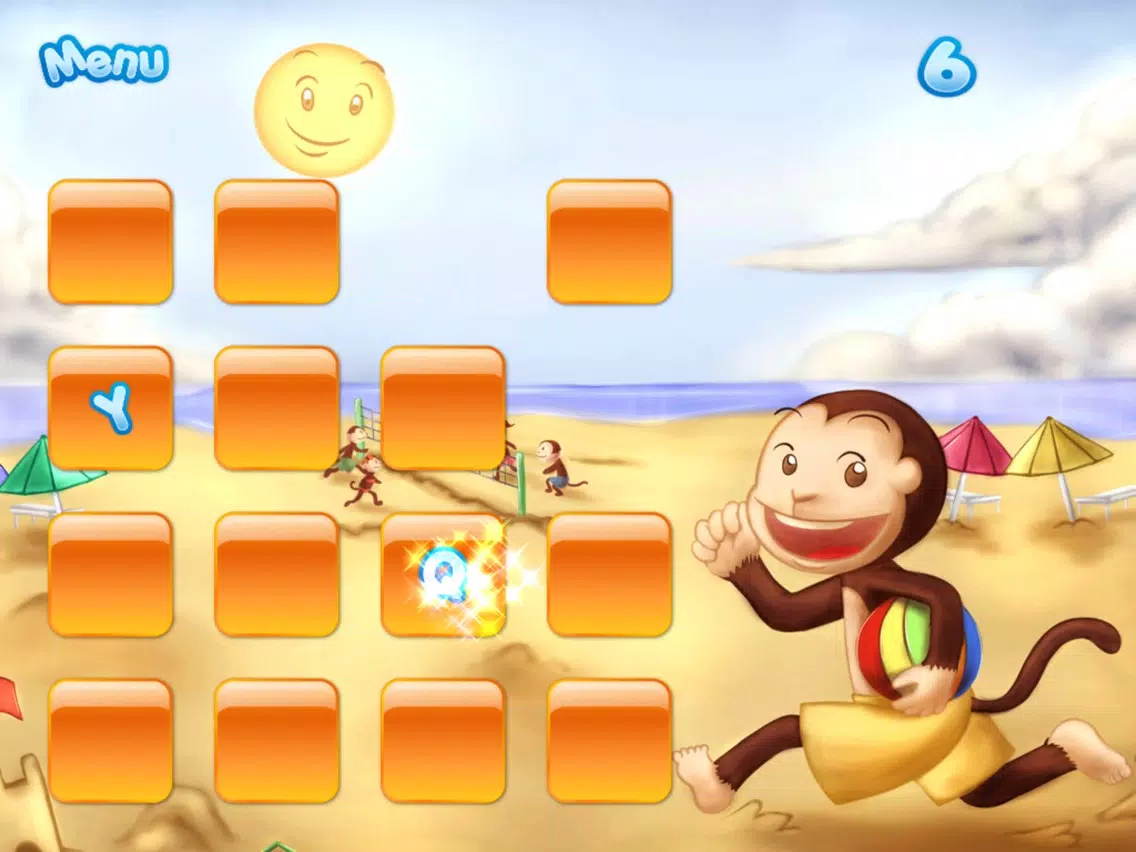 Matching Monkey Game: Matching Pairs for Kids - Touch, Listen, and See Pictures iPad 应用截图