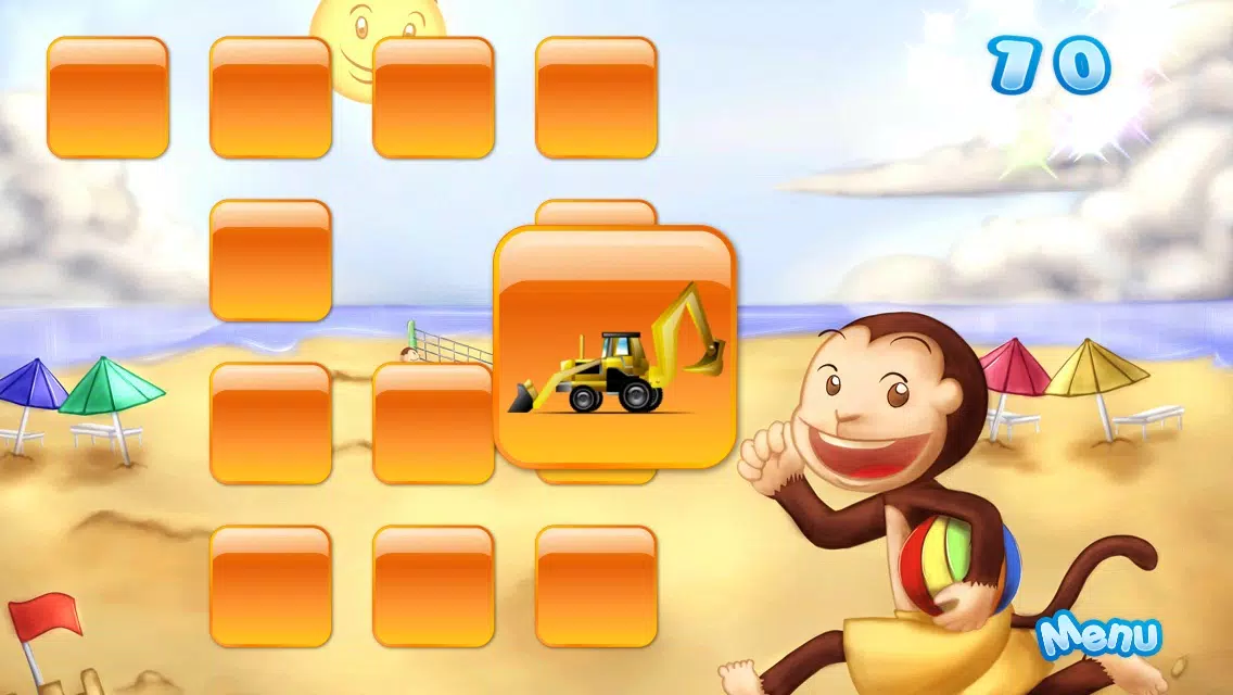 Matching Monkey Game: Matching Pairs for Kids - Touch, Listen, and See Pictures应用截图