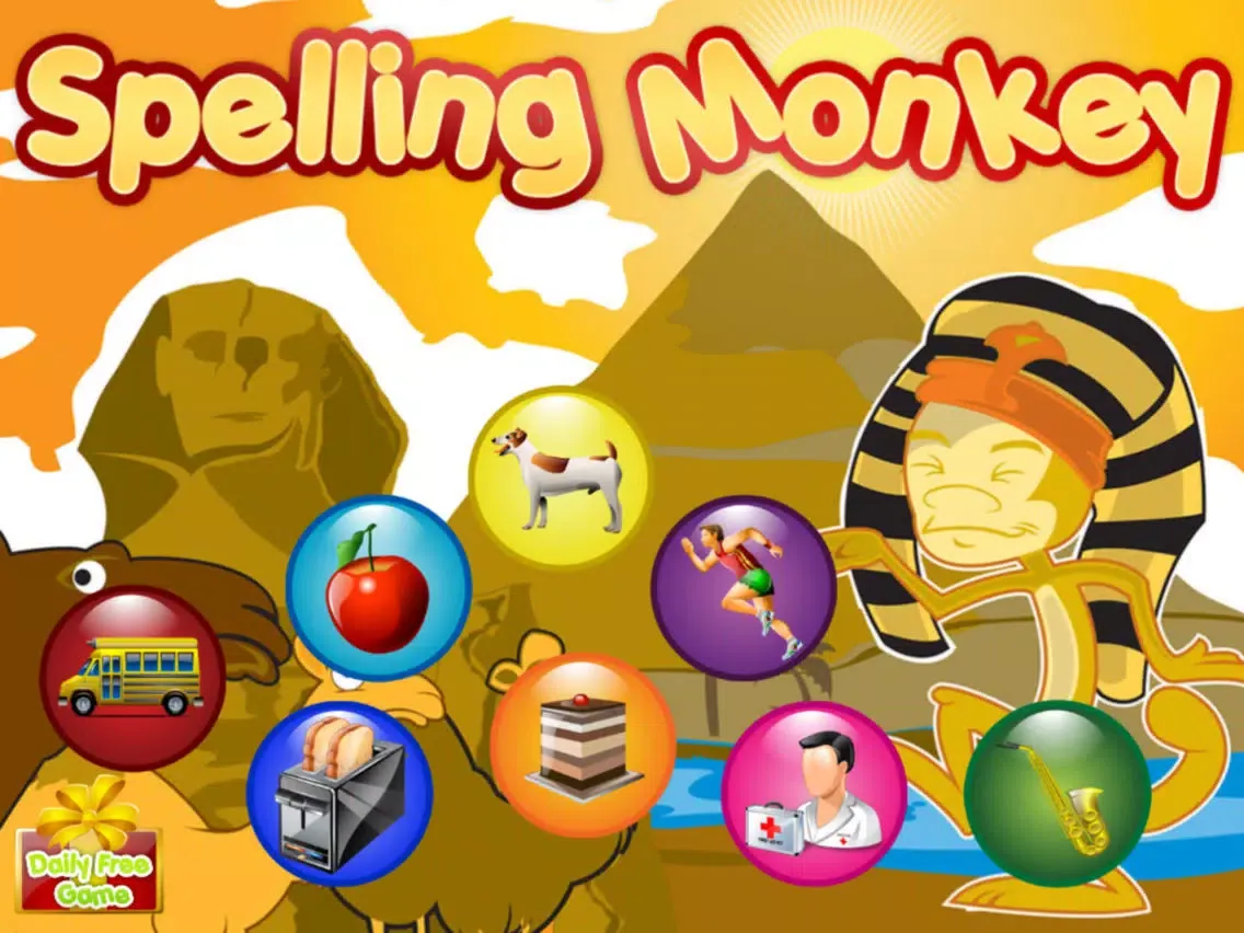 صور Spelling Monkey Learn First Words for Kids and Toddlers - Listen and Spell iPad 